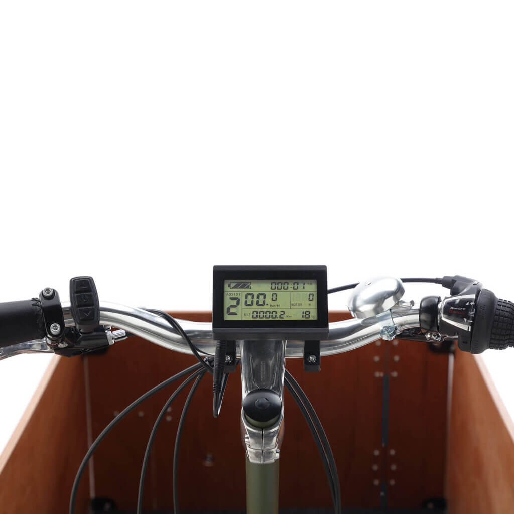 Cangoo Easy E El-ladcykel med frontlÃ¥ge