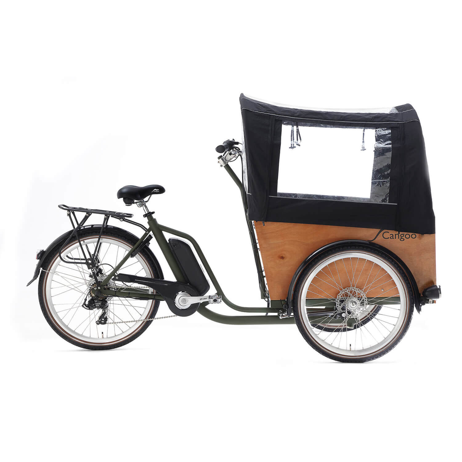 Cangoo Easy E El-ladcykel med frontlÃ¥ge